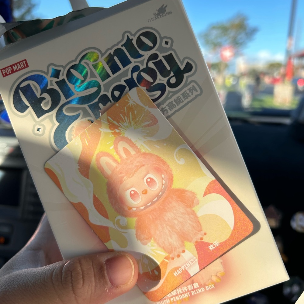 The Monsters / Big Into Energy - Happiness (Orange)